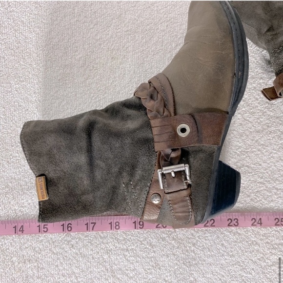 PIKOLINOS Two Tone Brown Leather Round Toe Ankle Boots 36 - Picture 14 of 15